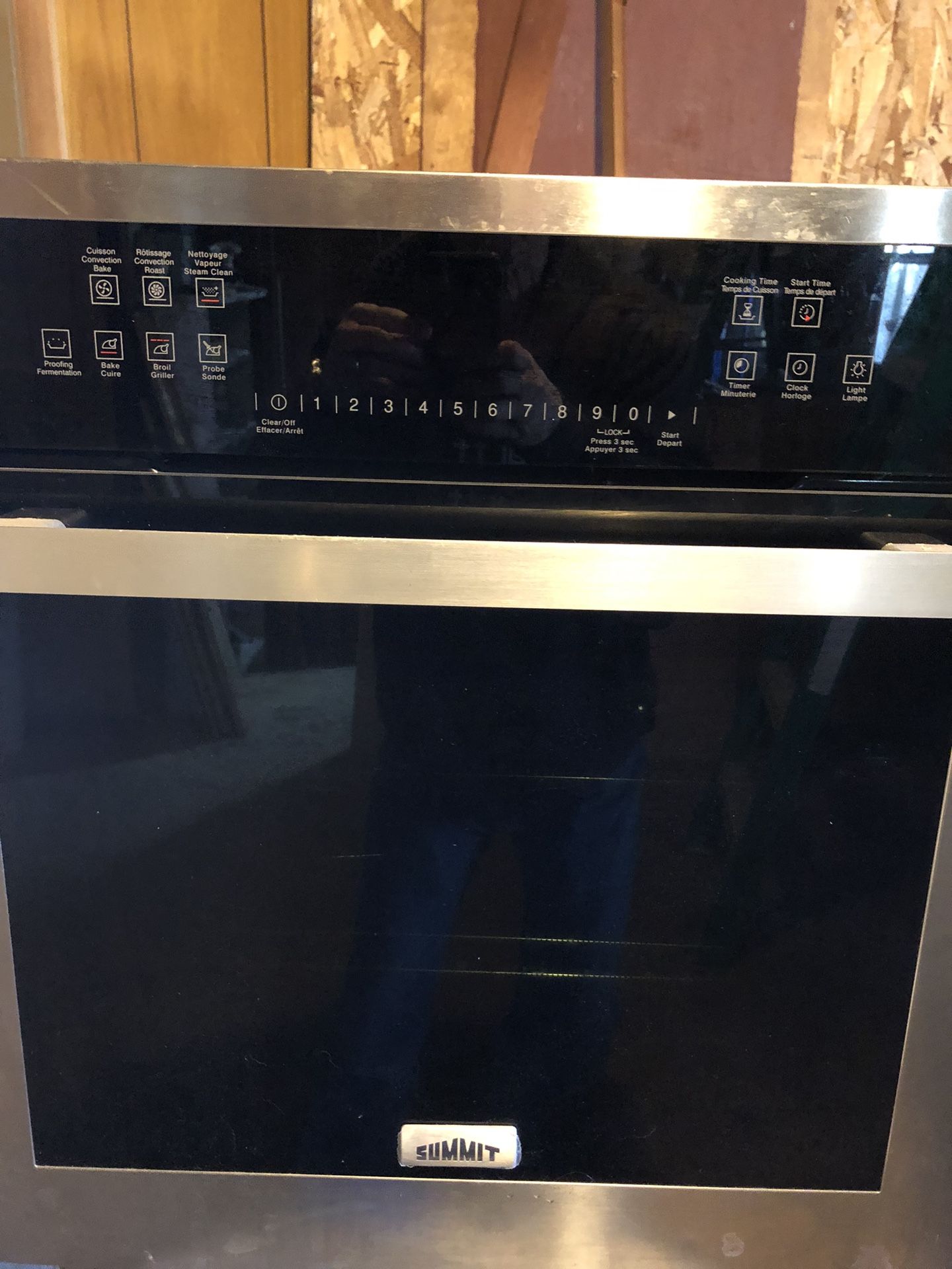 Summit 24" Wide Convection Electric Wall Oven