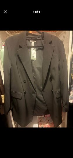 H&M Double-Breasted Blazer Size M