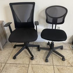 Sillas de oficina. 2 x 1. Excelente estado. 