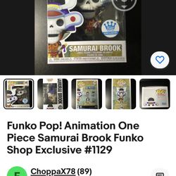 Funko Pop 1129 Samurai Brook