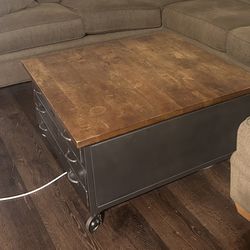 Coffee Table With Drawers 