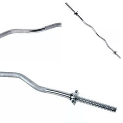 Chrome Solid Standard Curl Bar