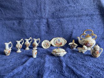Limoges Porcelain miniature collection