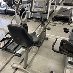 Vision Fitness R2200 HRT Recumbent Stationary Bike for Home Gym