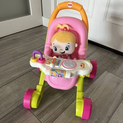 Fisher price Stroller walker stroll Learn Walker Infant Toy for Sale