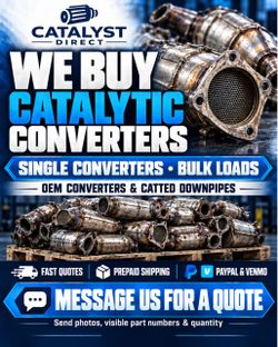 Buying all catalytic converter/ downpipes