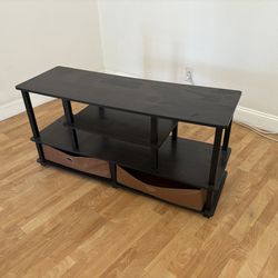 TV Stand Desk With Drawers