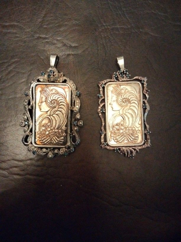 .999 Silver Pendants