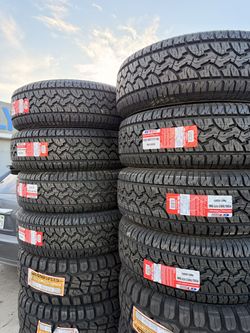 285/70r17 GT radial tires  nuevas con 50,000 millas de garantía las  4