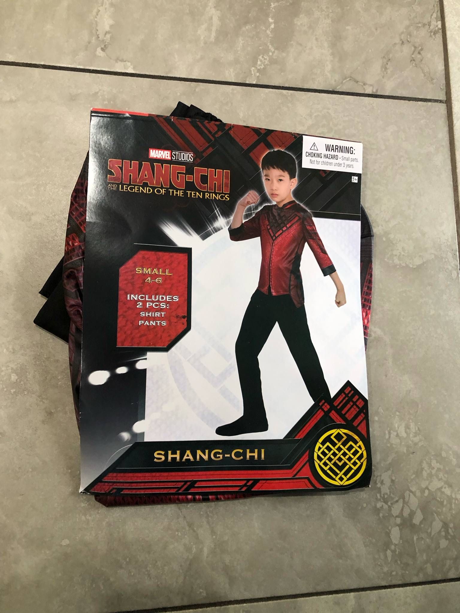 NEW Halloween Marvel Studios Shang-Chi Boys Costume Size Small