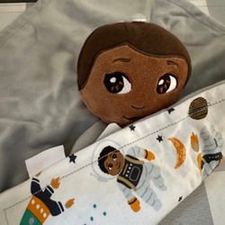 New Little Muffincakes Baby Boy Lovey Blanket