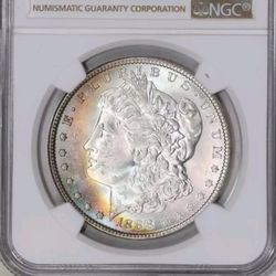 1888 Choice Morgan Dollar Toned