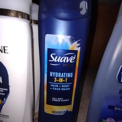 Suave 3 In 1 Hair, Body, Face Wash