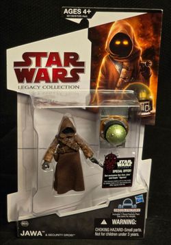Star Wars Jawa & Security Droid BD39 2009 Legacy Collection Droid Factory