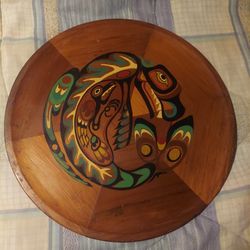 Decrative Wood Plate 