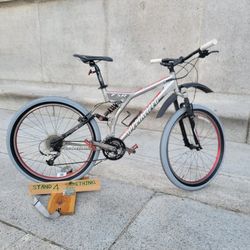 M-L 18”Specialized Enduro Sport FSR 27-Spd MTB w/Gravel Tires