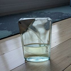 Discontinued!!! Davidoff Echo For Men 3.4 Oz 100 ml Eau De Toilette Spray NIB. Used, 1/3 bottle available. 
