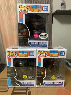 Godzilla vs Kong Funko Pop Bundle