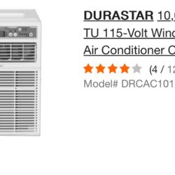 Durastar DRCAC101XNA1 AB999 Casement AC Unit 10,000 BTU