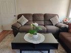 Reclining Gray Sofa