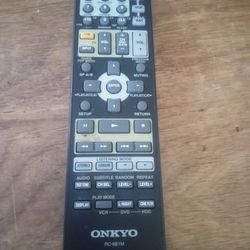 GENUINE ONKYO REMOTE CONTROL FOR RECEICER AMPLIFIER