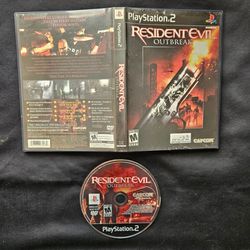 Resident Evil Outbreak For PlayStation 2