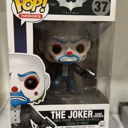 Funko Pop The Dark Knight Trilogy (The Joker Bank Robber) and (The Joker) Bundle