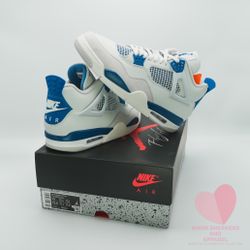 Air Jordan Retro 4 Military Blue Men’s Size 12