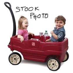Step-2 Neighborhood Red Wagon
