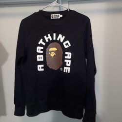 A Bathing Ape Black Long Sleeve T