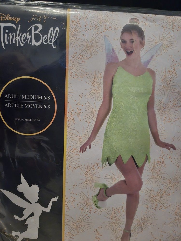 Adult Tinker Bell Halloween Costume