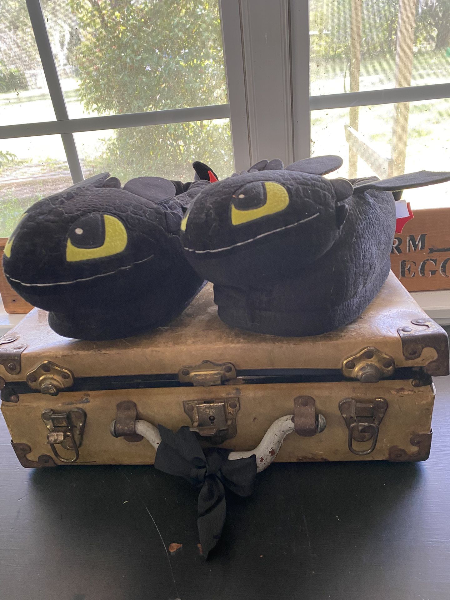 Mens Slippers How To Train Your Dragon Size XL