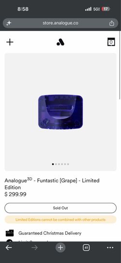 ANALOGUE 3D (grape)