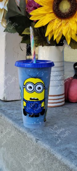 Starbucks custom cups minions