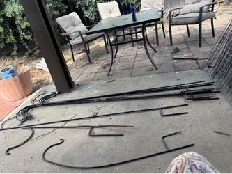 Garden Metal posts