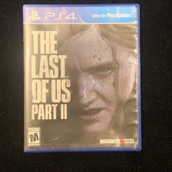 The Last of Us Part II 2 (Sony PlayStation 4, 2020) PS4 (Post Nintendo Era)