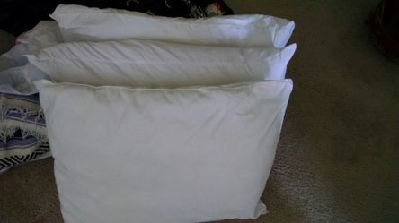 3 pillows new