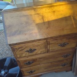 Antique Wood Desk