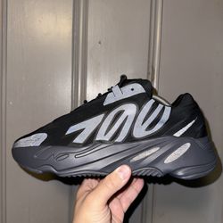 Adidas Yeezy Boost 700 MVM “TRIPLE-BLACK” size(11M). Worn in Excellent condition. No box. Market Value $340. My price $220, or B/O. Looking for Trades
