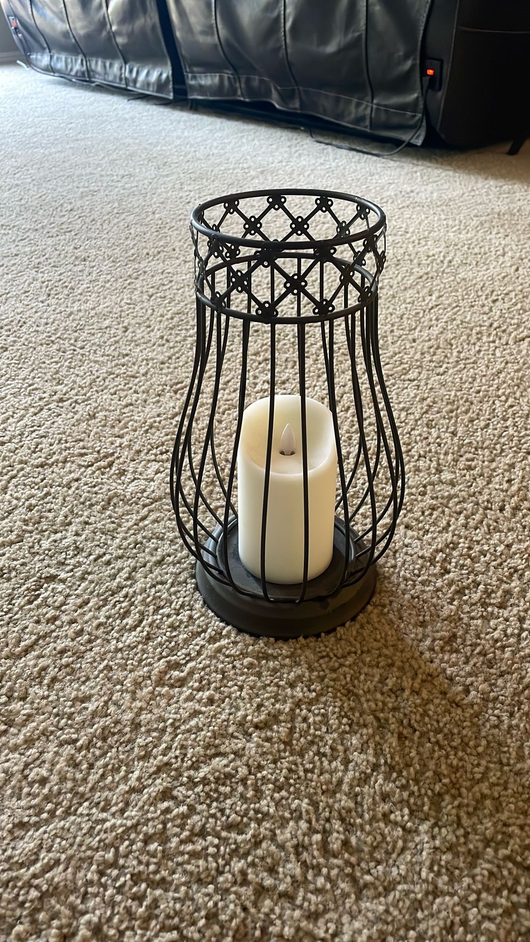 Wire Candle Holder
