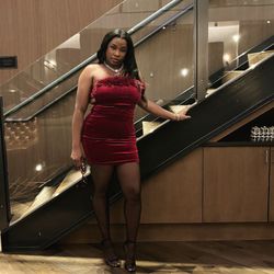 Wine berry Party Dress