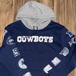 New Men’s Size Medium, Large & XL Dallas Cowboys Hoodie