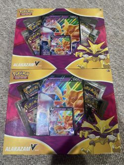 Pokémon Alakazam V Box NEW Sealed SELL/TRADE