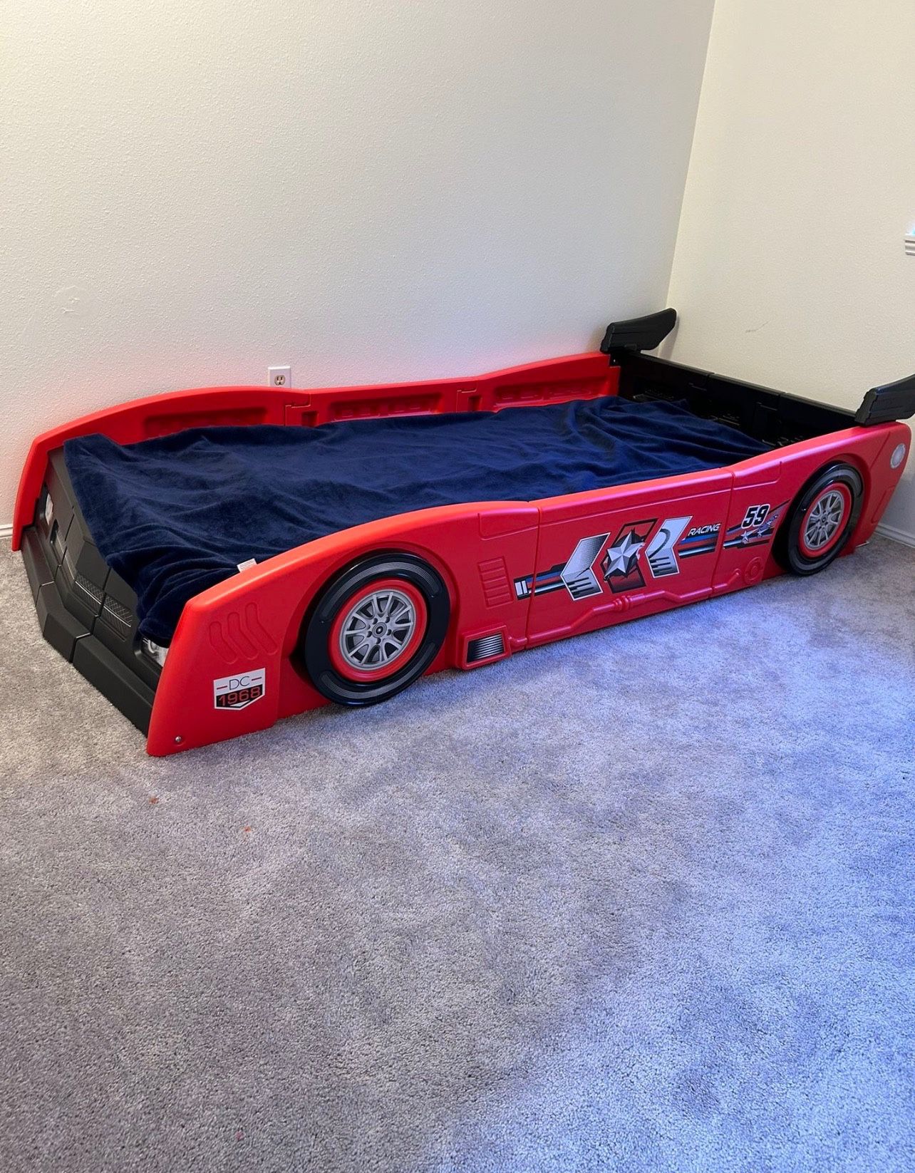 Toddler/ Twin Bed And Mattress