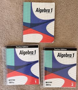 BJU Algebra 1