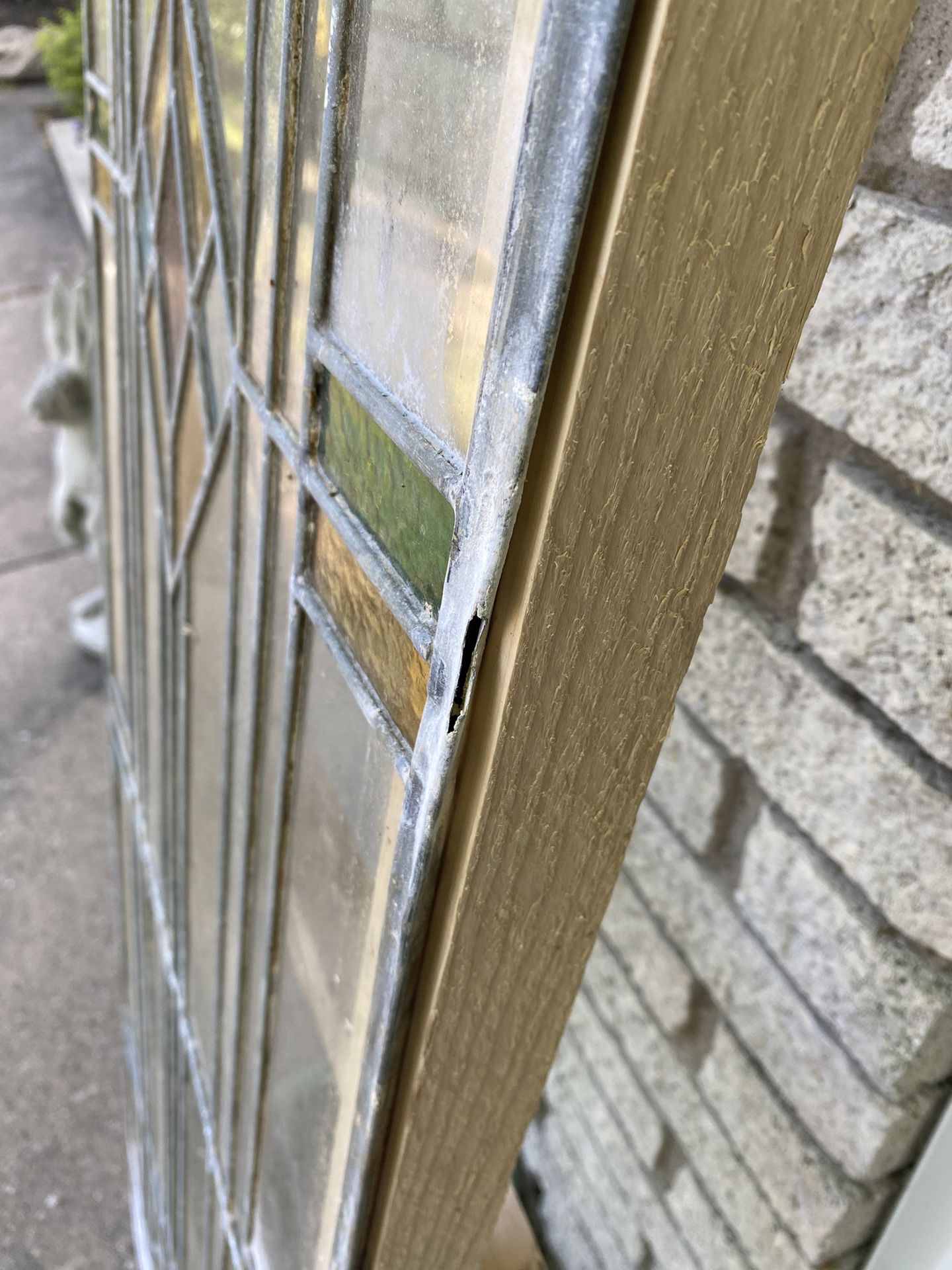Stained Glass Door Insert