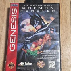 Batman Forever Sega Genesis TESTED WORKING