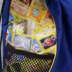 Bag Full Of Pokemon Cards