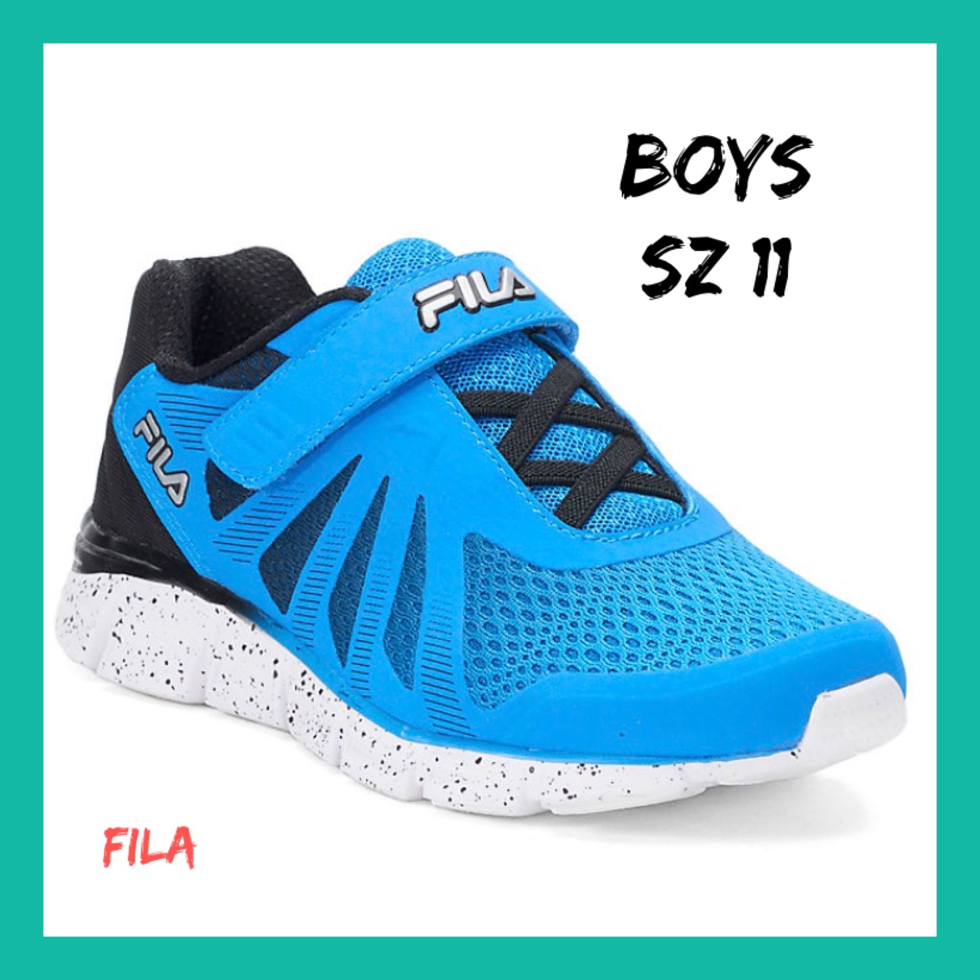 NIB Boys FILA Fraction 2 Sneaker Sz:11W
