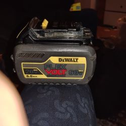 20 Volt   60 Volt Max DeWalt Flex Volt 6.0
